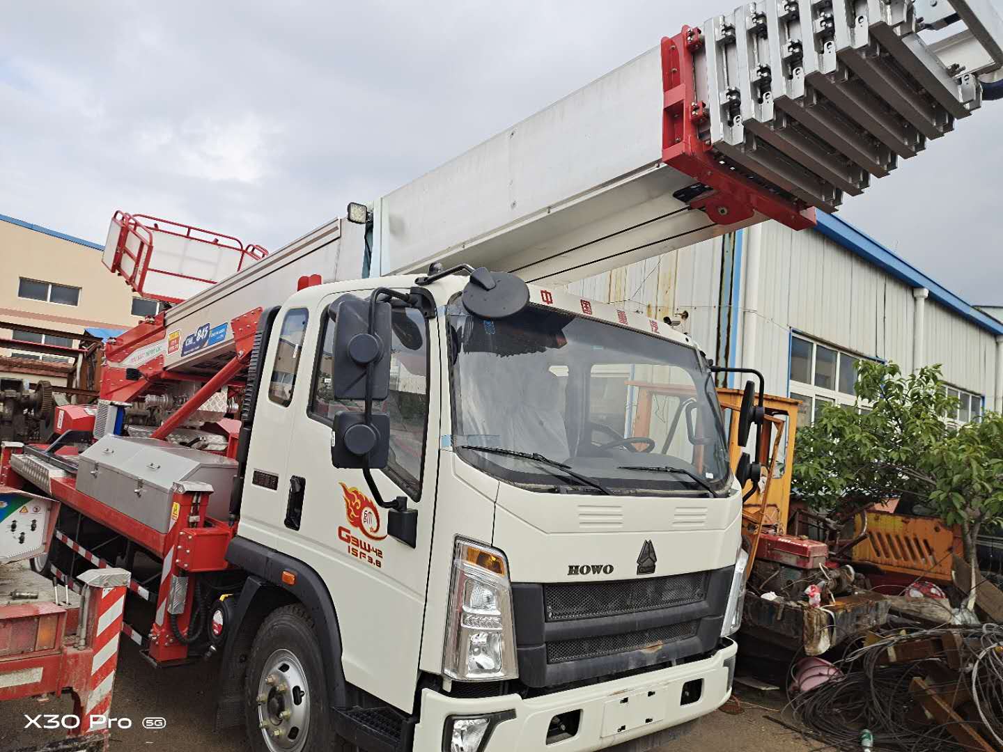 45米云梯車(chē)